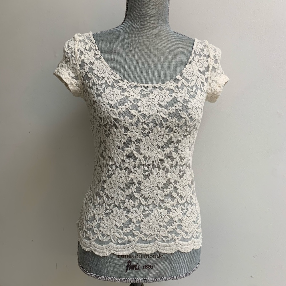 Pins & Needles Lace Blouse